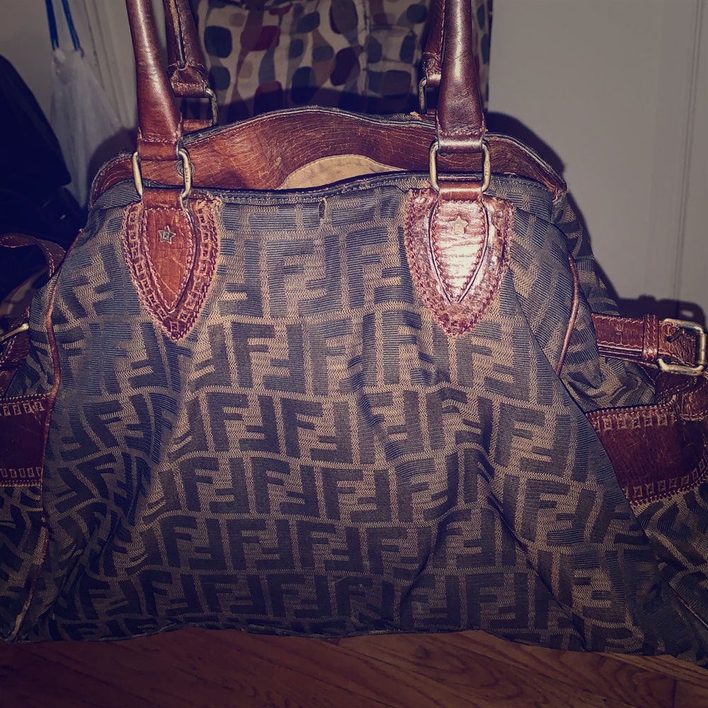 FENDI Zucca De Jour Tote